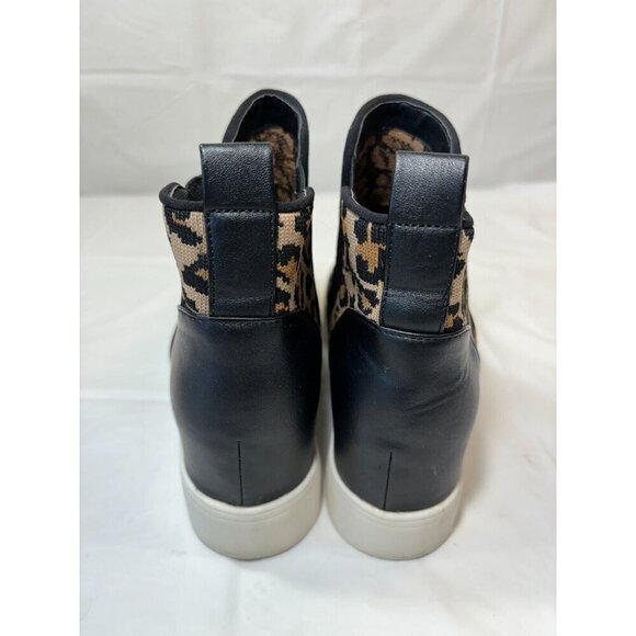 Steve Madden Womens Chime Animal Print Chelsea Boots Size 7 - Picture 10 of 11